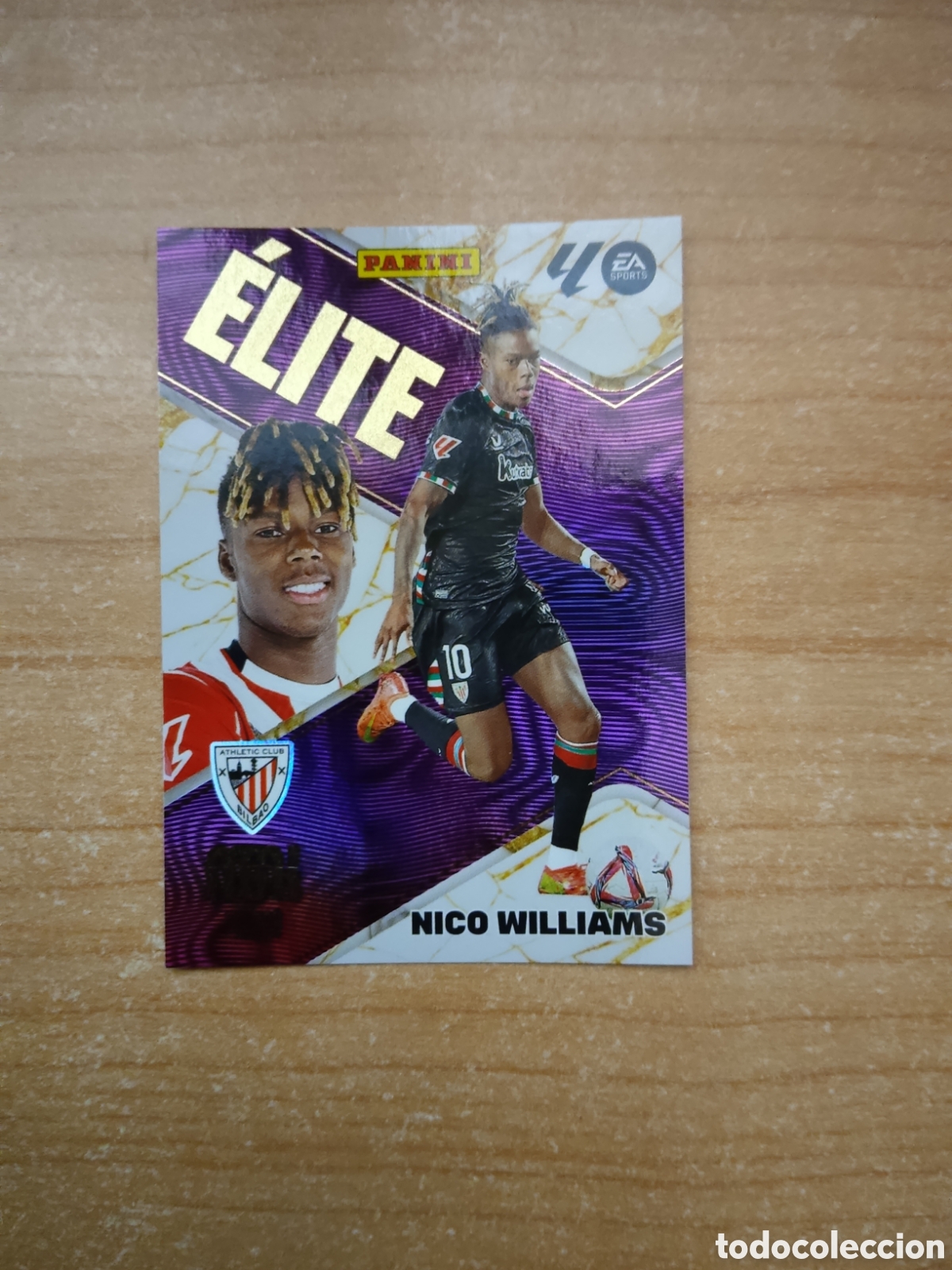 Cromos de f&uacute;tbol: 13 NICO WILLIAMS ELITE ATHLETIC CLUB MEGACRACKS 2025 2026