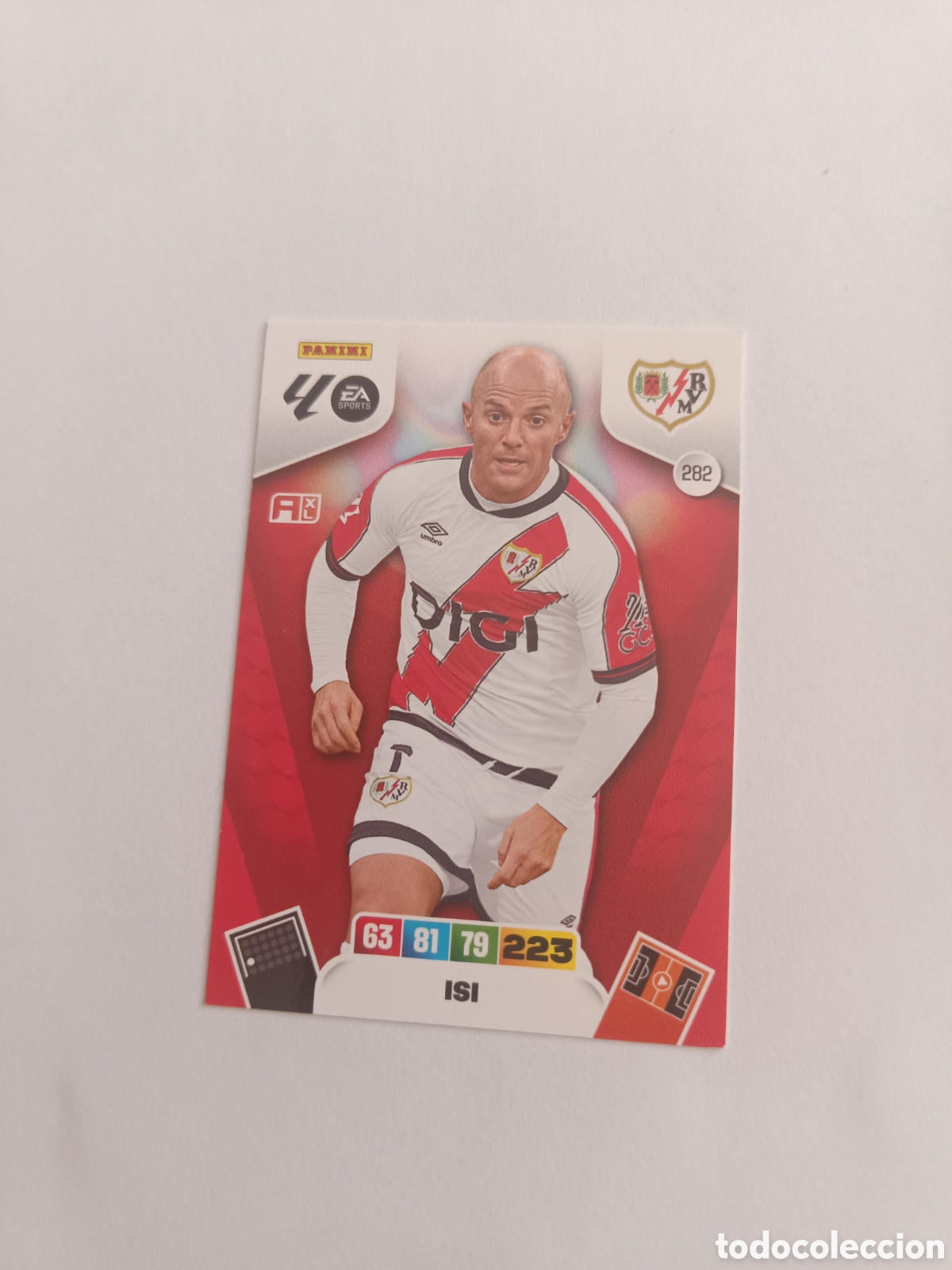 Cromos de f&uacute;tbol: Adrenalyn 25-26 rayo vallecano 282 isi