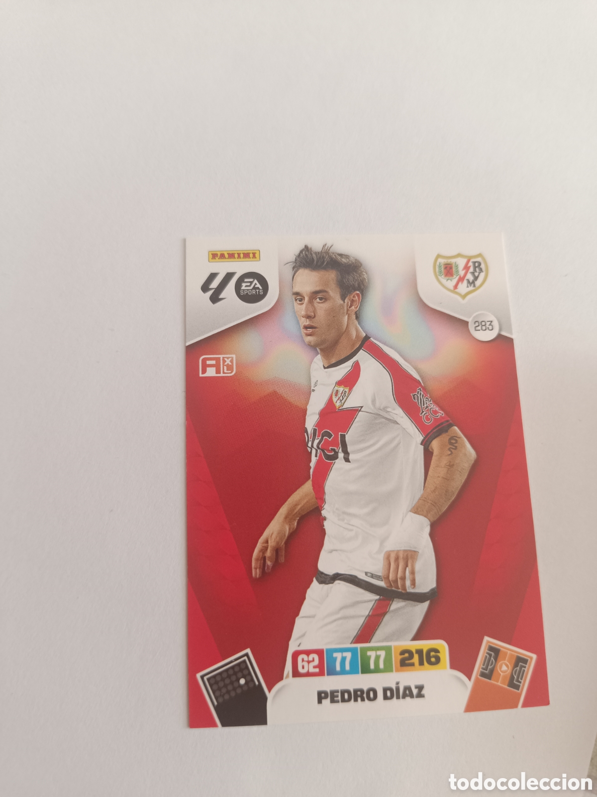 Cromos de f&uacute;tbol: Adrenalyn 25-26 rayo vallecano pedro D&iacute;az 283