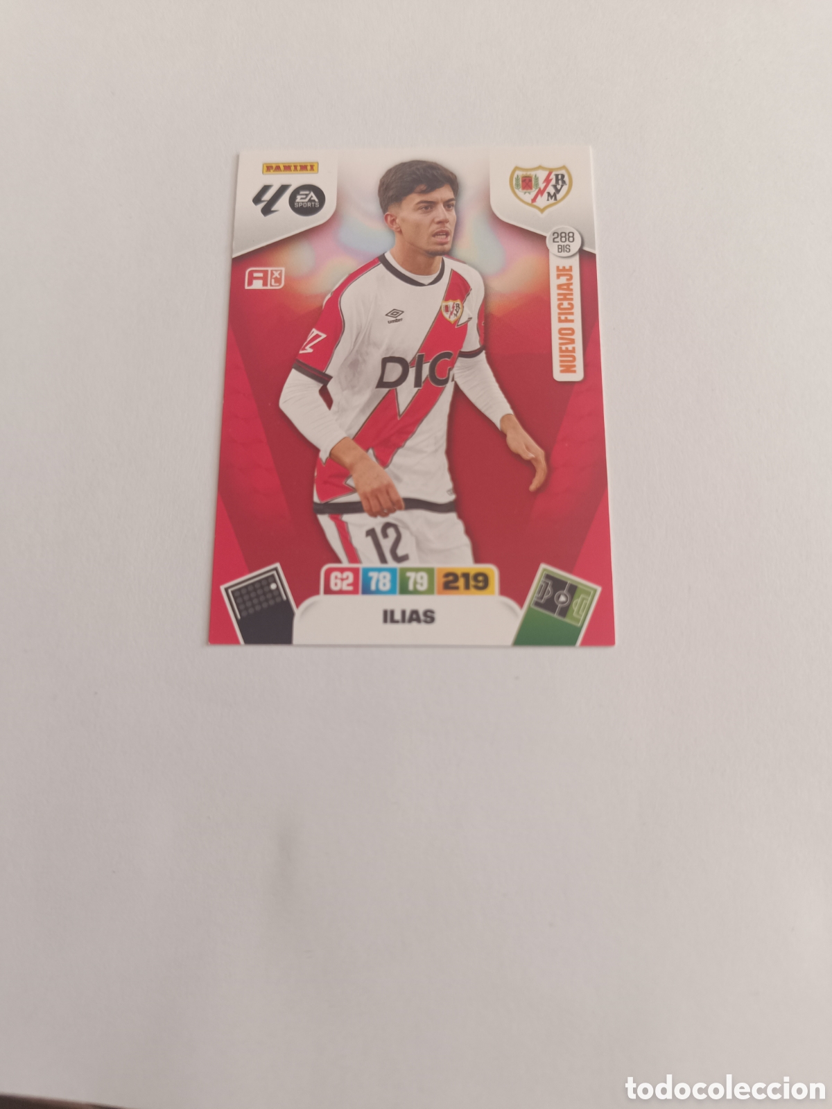 Cromos de f&uacute;tbol: Adrenalyn 25-26 rayo vallecano 288 bis ilias