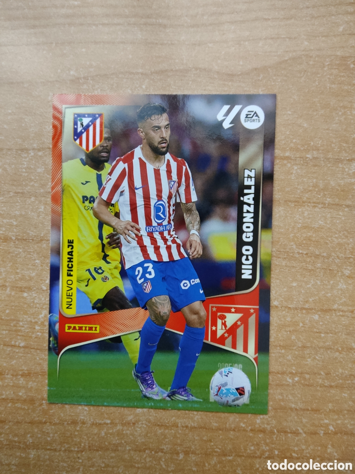 Cromos de f&uacute;tbol: 504 NICO GONZ&Aacute;LEZ ATLETICO MADRID NUEVO FICHAJE MEGACRACKS 2025 2026