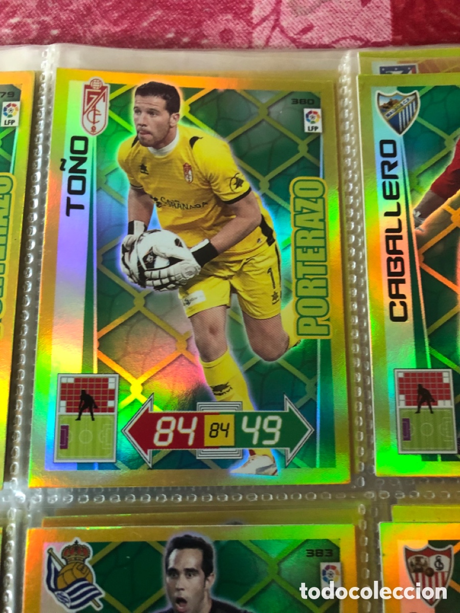 Cromos de f&uacute;tbol: Adrenalyn 2012 2013 porterazo to&ntilde;o 380 granada