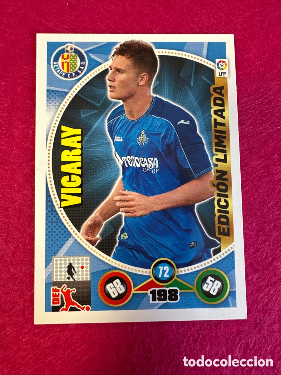 Cromos de f&uacute;tbol: VIGARAY (GETAFE) EDICI&Oacute;N LIMITADA ADRENALYN XL 2014-2015 14 15 PANINI