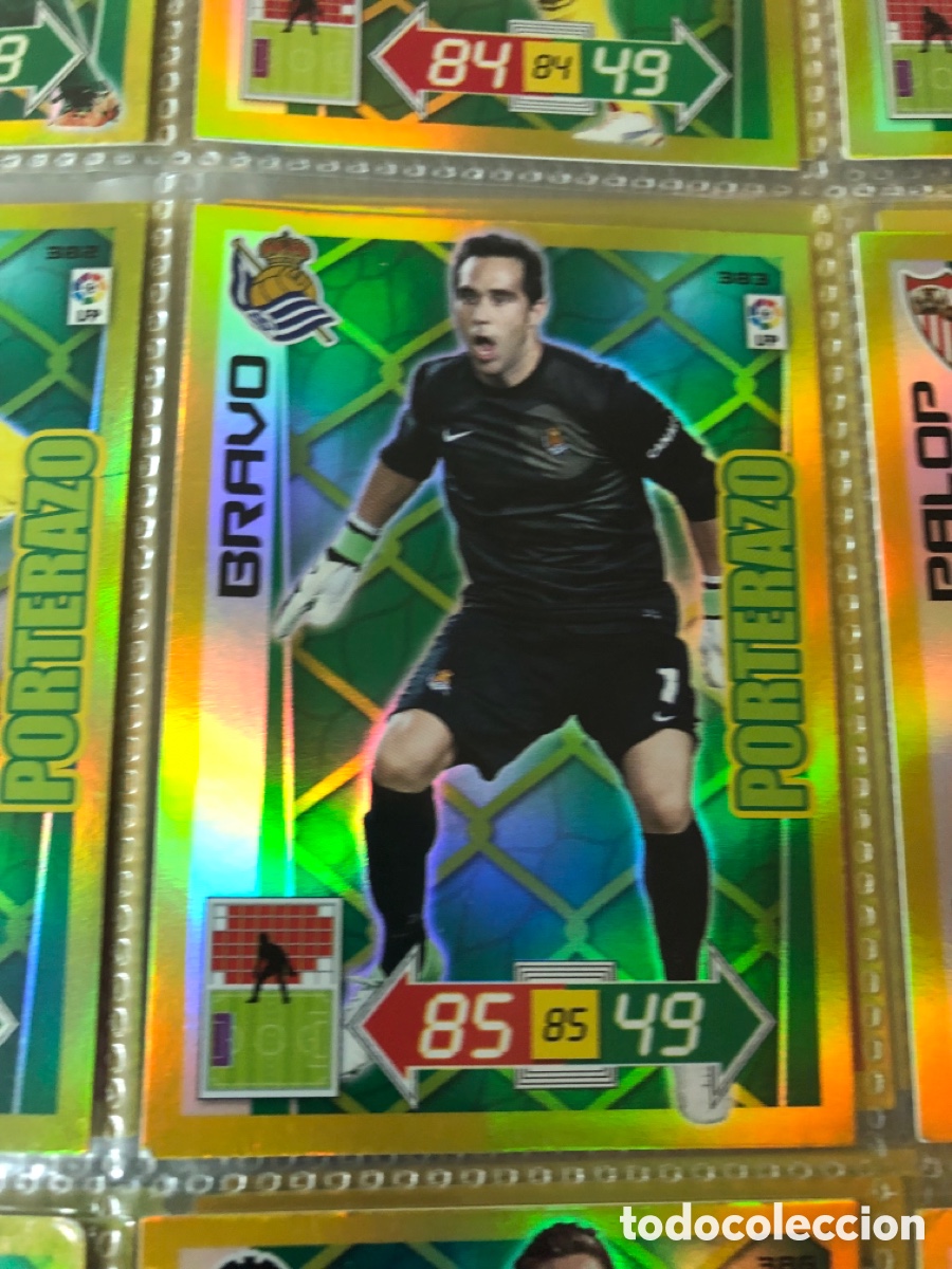 Football Stickers: Adrenalyn 2012 2013 porterazo bravo 383 real sociedad