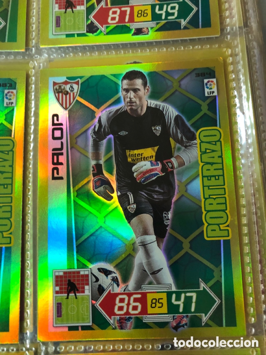 Football Stickers: Adrenalyn 2012 2013 porterazo palop 384 Sevilla