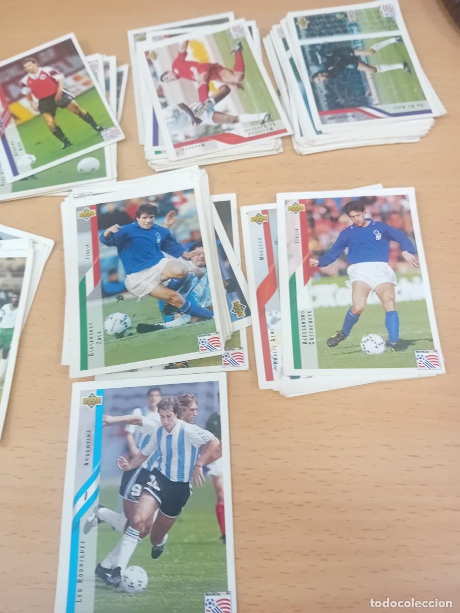 Cromos de f&uacute;tbol: 200 cromos diferentes usa 94 mundial