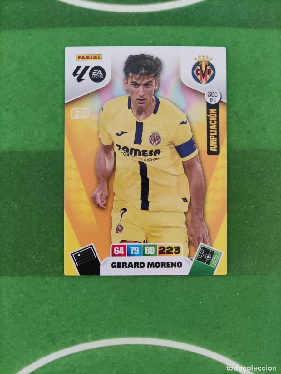 Cromos de f&uacute;tbol: Gerard Moreno 360 Bis Ampliaci&oacute;n Villarreal Adrenalyn XL 2025/26 25/26