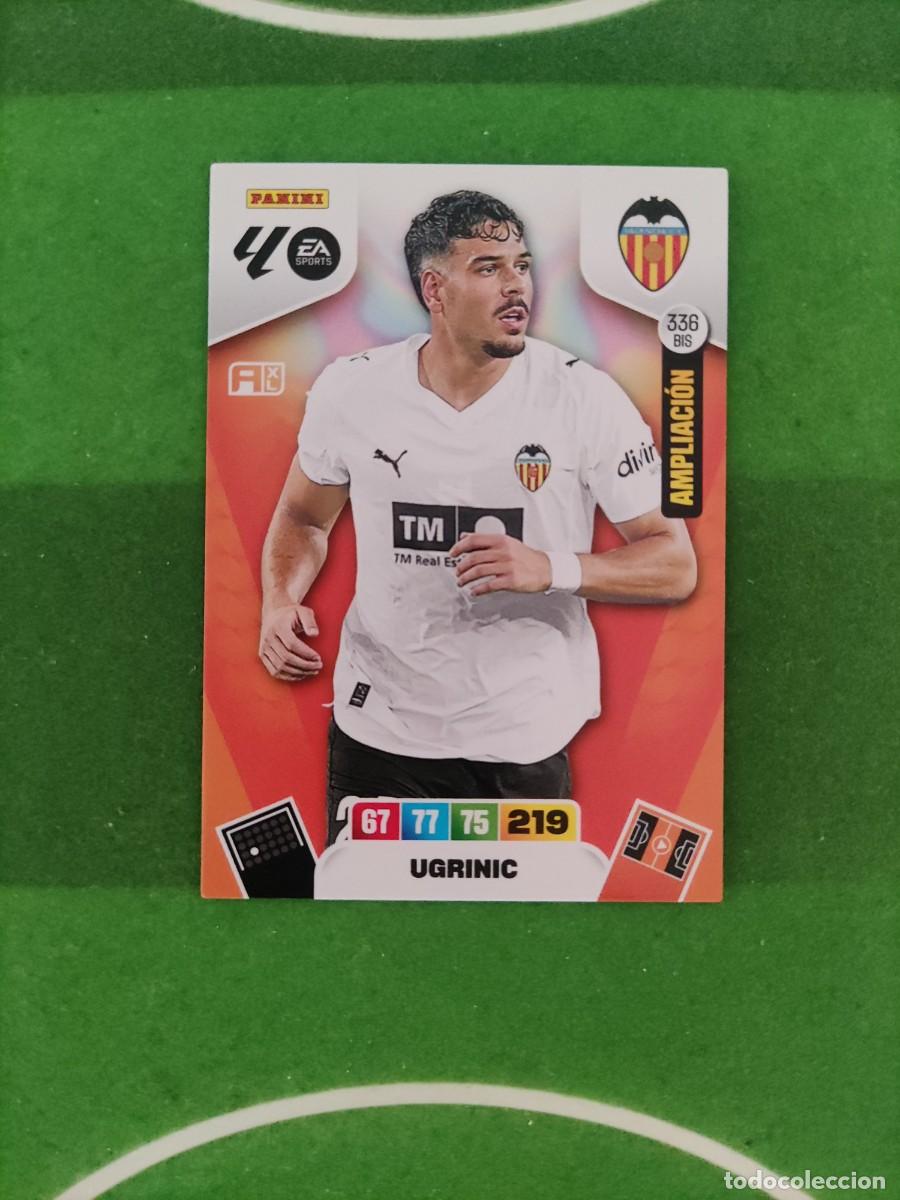 Cromos de f&uacute;tbol: Ugrinic 336 bis Valencia Adrenalyn XL 2025/26 25/26