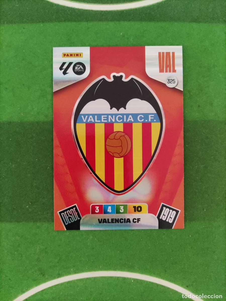 Cromos de f&uacute;tbol: Escudo 325 Valencia Adrenalyn XL 2025/26 25/26