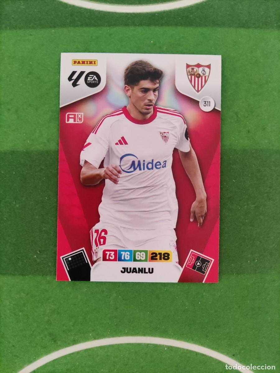 Cromos de f&uacute;tbol: Juanlu 311 Sevilla Adrenalyn XL 2025/26 25/26