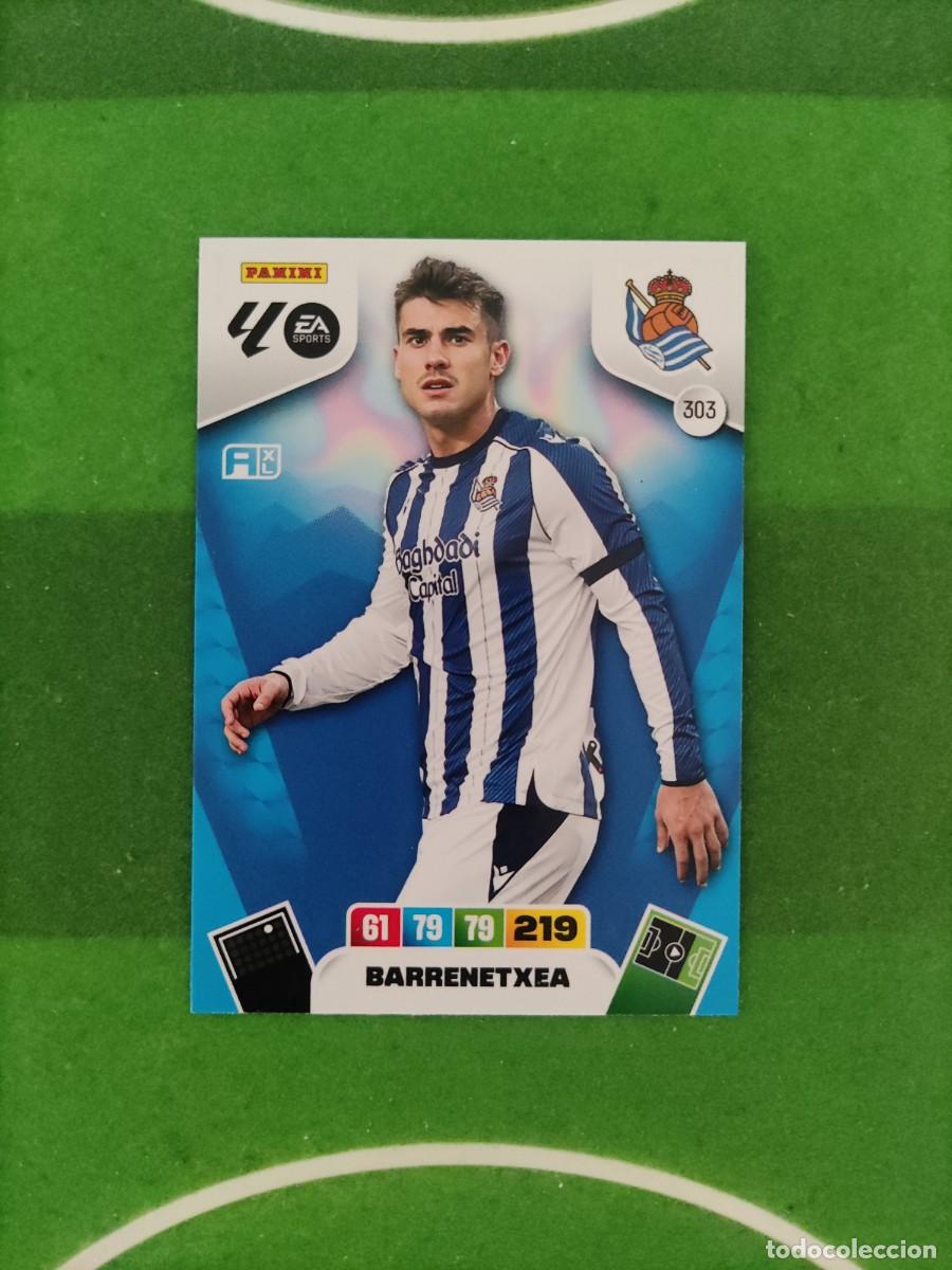 Cromos de f&uacute;tbol: Barrenetxea 303 Real Sociedad Adrenalyn XL 2025/26 25/26