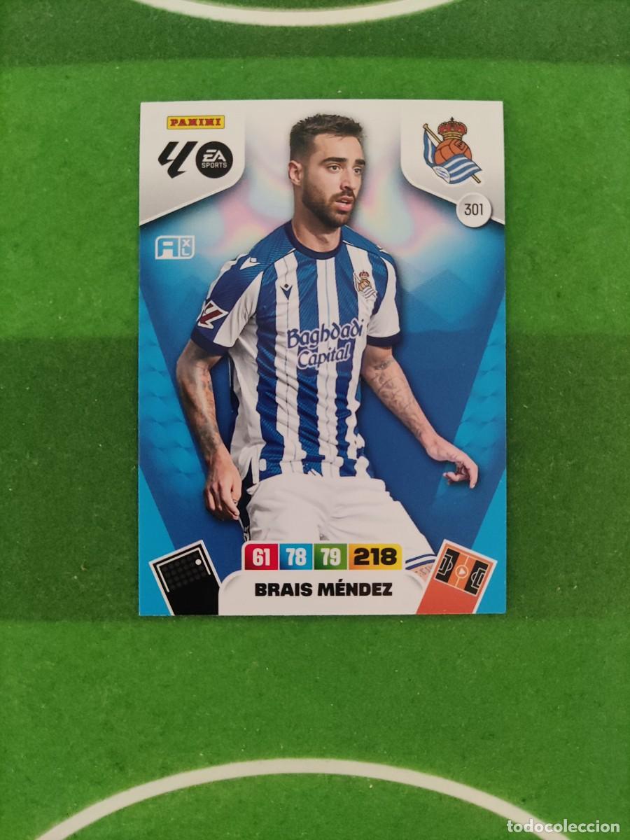 Cromos de f&uacute;tbol: Brais M&eacute;ndez 301 Real Sociedad Adrenalyn XL 2025/26 25/26