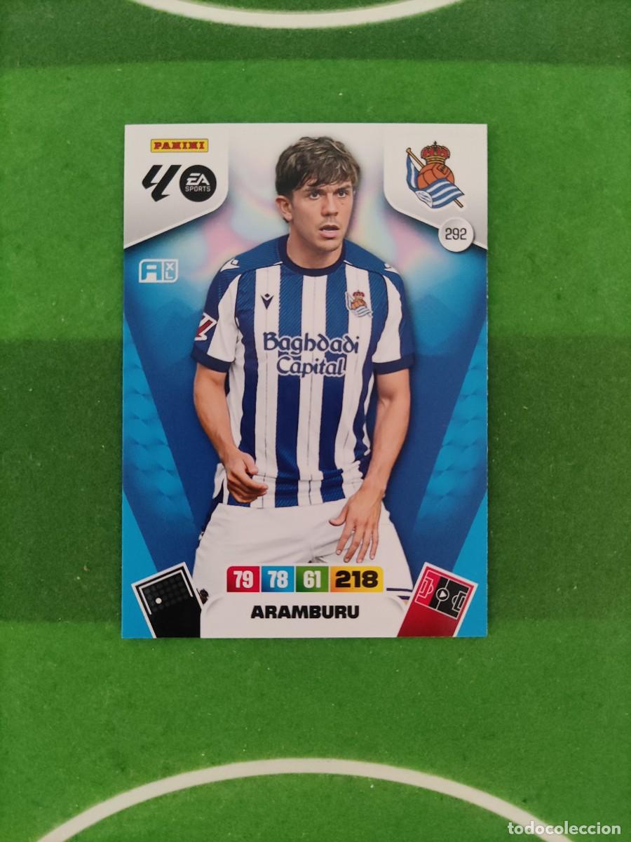 Cromos de f&uacute;tbol: Aramburu 292 Real Sociedad Adrenalyn XL 2025/26 25/26