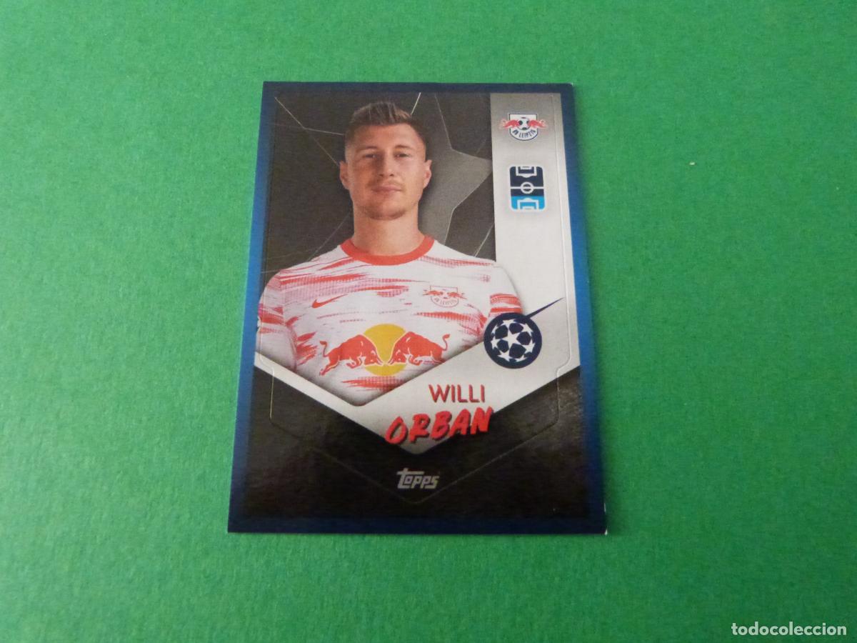 Cromos de f&uacute;tbol: CROMO FUTBOL ORBAN RB LEIPZIG SIN PEGAR N&ordm; 109 CHAMPIONS LEAGUE 2021-2022/21-22 TOPPS