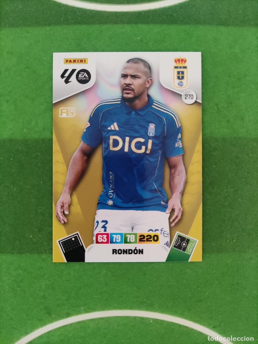 Cromos de f&uacute;tbol: Rond&oacute;n 270 Oviedo Adrenalyn XL 2025/26 25/26