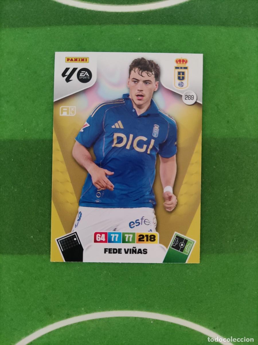 Cromos de f&uacute;tbol: Fede Vi&ntilde;as 269 Oviedo Adrenalyn XL 2025/26 25/26