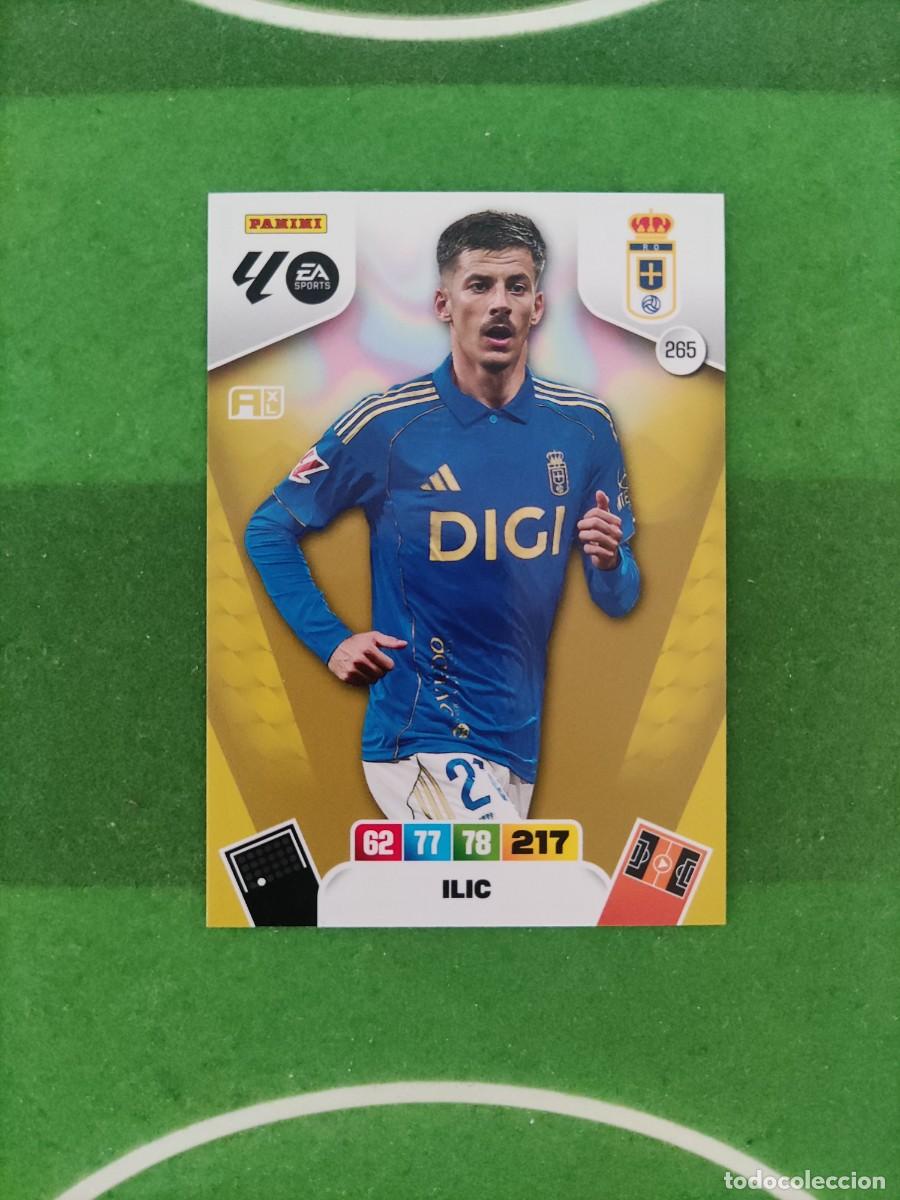 Cromos de f&uacute;tbol: Ilic 265 Oviedo Adrenalyn XL 2025/26 25/26