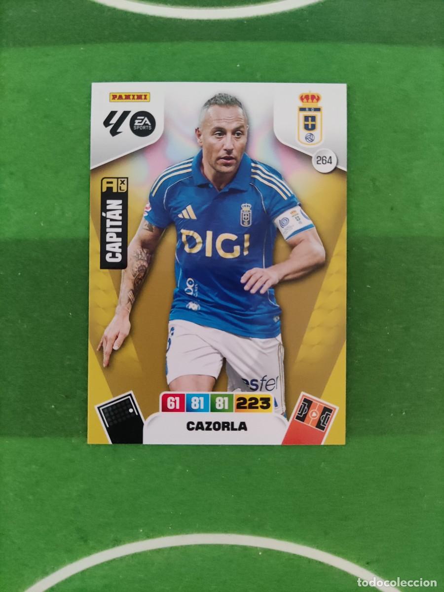 Cromos de f&uacute;tbol: Cazorla 264 Oviedo Adrenalyn XL 2025/26 25/26