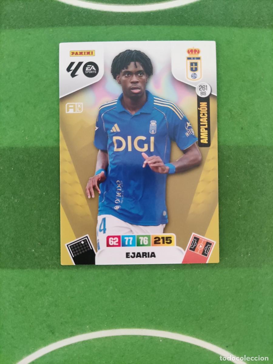 Cromos de f&uacute;tbol: Ejaira 261 Bis Ampliaci&oacute;n Oviedo Adrenalyn XL 2025/26 25/26