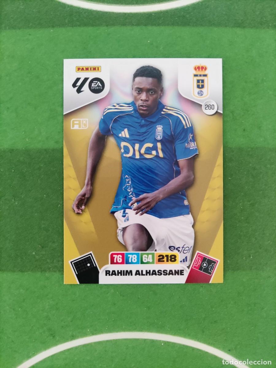 Cromos de f&uacute;tbol: Rahim Alhassane 260 Oviedo Adrenalyn XL 2025/26 25/26