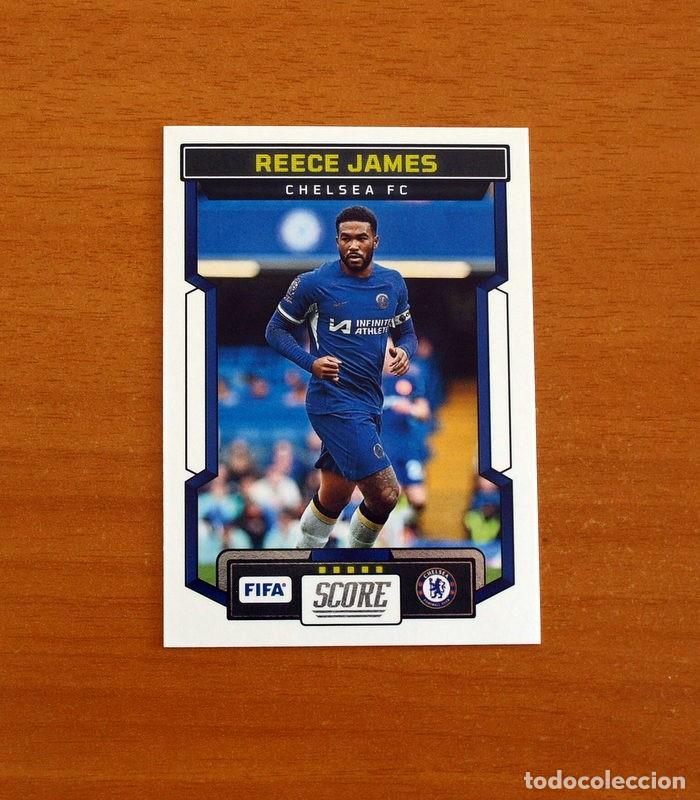 Cromos de f&uacute;tbol: Chelsea F.C. - N&ordm; 43 Reece James - Panini 2023-2024-23-24 Score FIFA Soccer