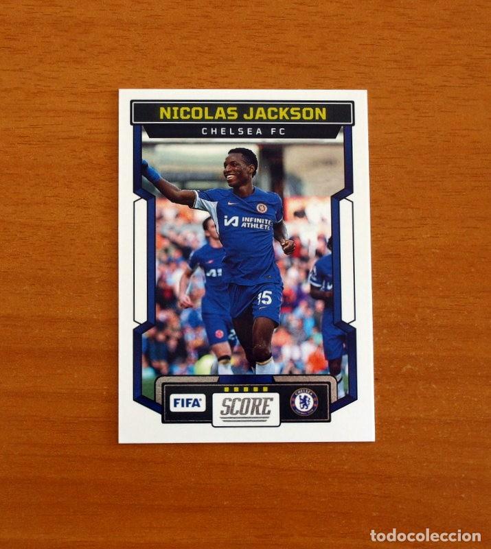 Cromos de f&uacute;tbol: Chelsea F.C. - N&ordm; 45 Nicolas Jackson - Panini 2023-2024-23-24 Score FIFA Soccer