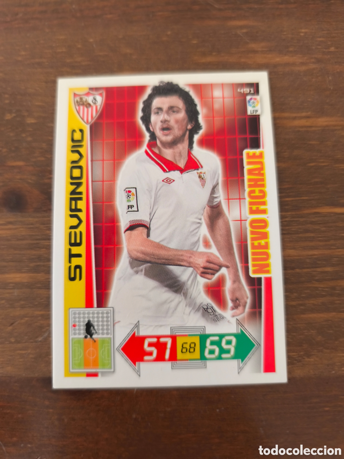 Cromos de f&uacute;tbol: Stevanovic nuevo fichaje adrenalyn 12/13