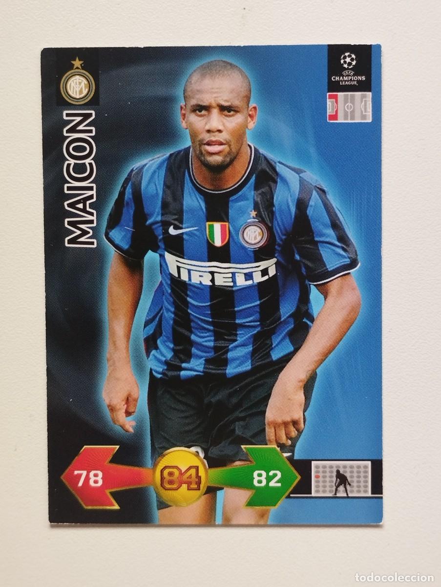 Cromos de f&uacute;tbol: CROMO CARD MAICON INTER PANINI CHAMPIONS LEAGUE SUPER STRIKES 2009 2010 09 10
