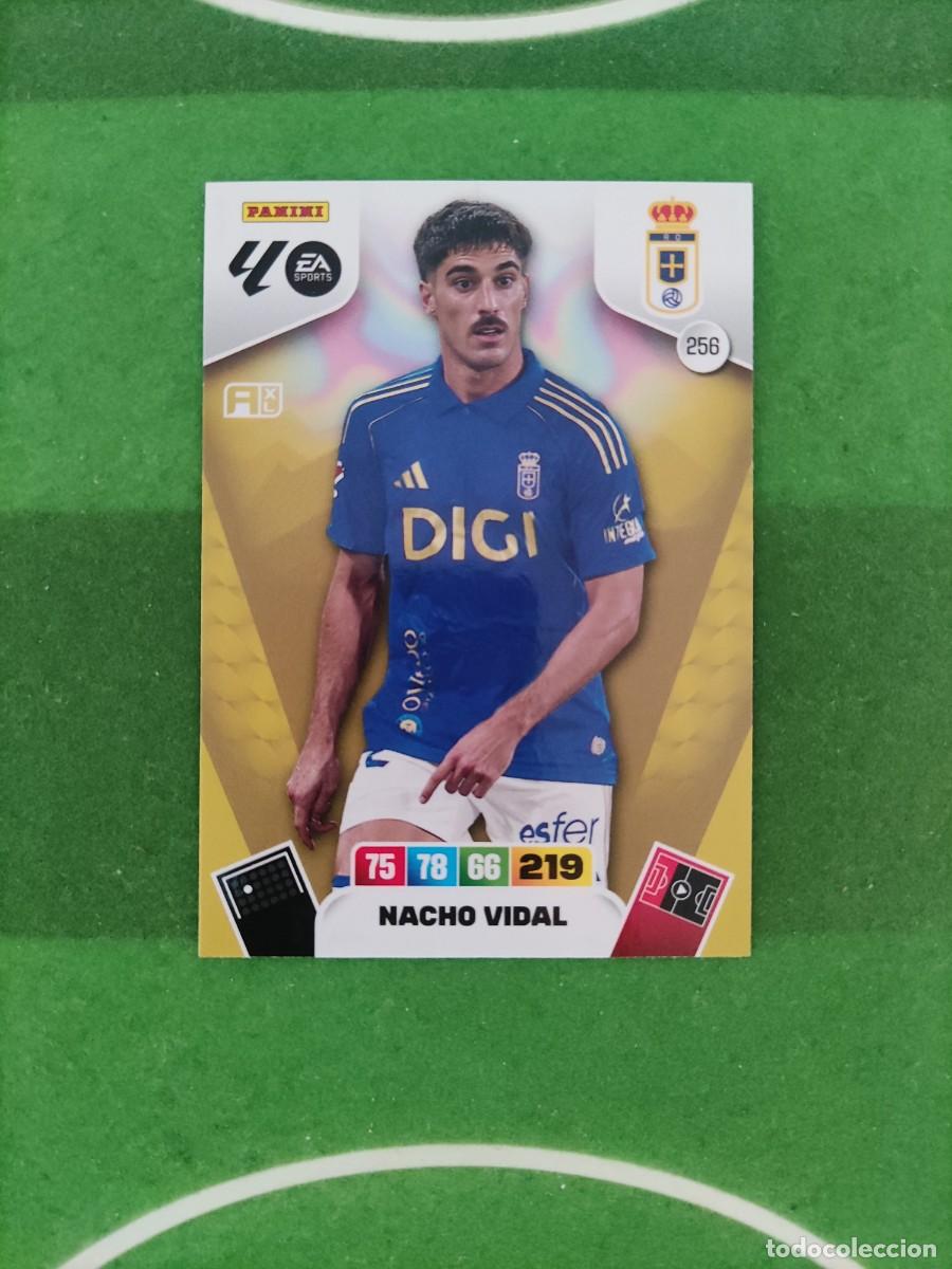 Cromos de f&uacute;tbol: Nacho Vidal 256 Oviedo Adrenalyn XL 2025/26 25/26