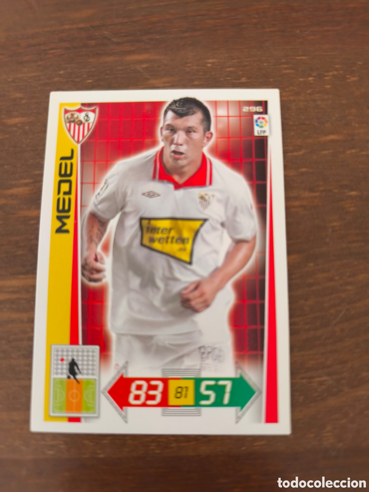 Cromos de f&uacute;tbol: Medel #296 adrenalyn 12/13