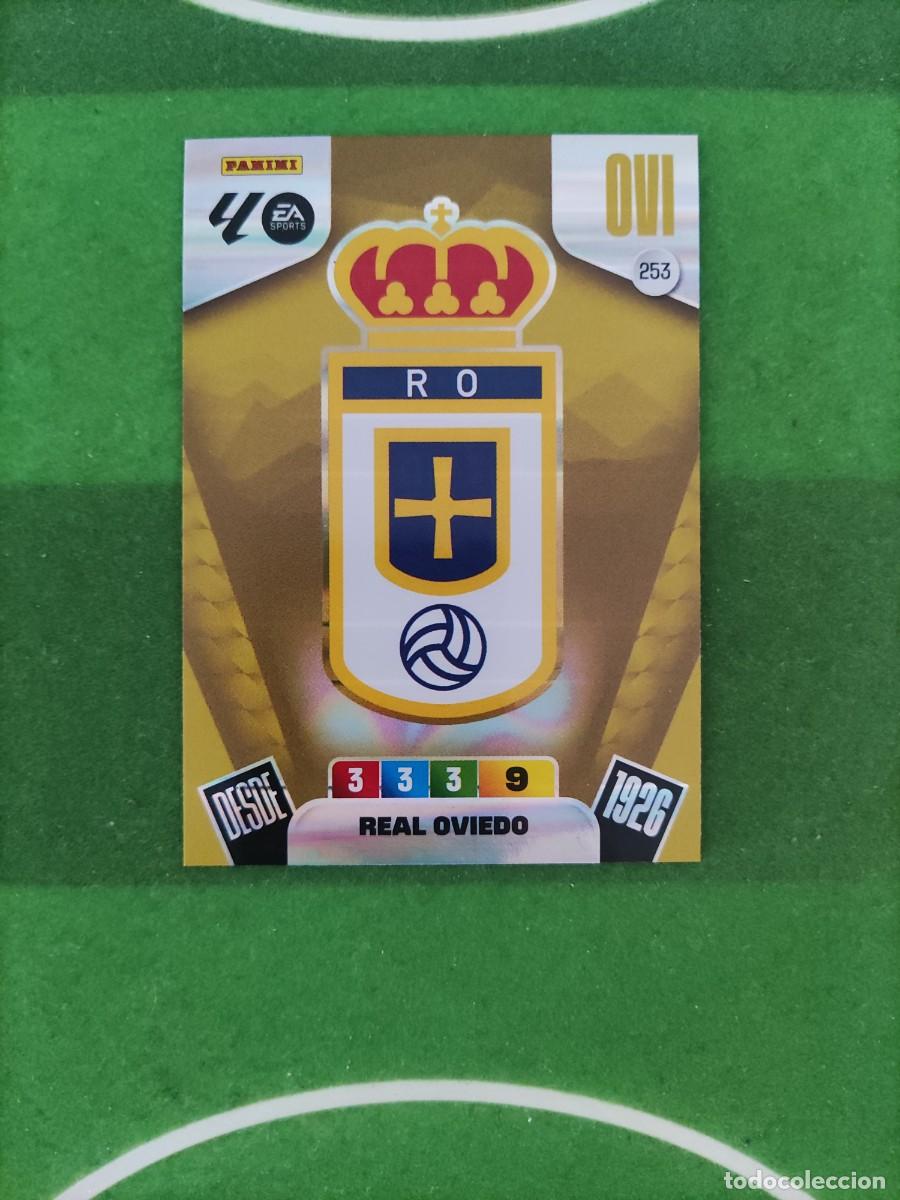 Cromos de f&uacute;tbol: Escudo 253 Oviedo Adrenalyn XL 2025/26 25/26