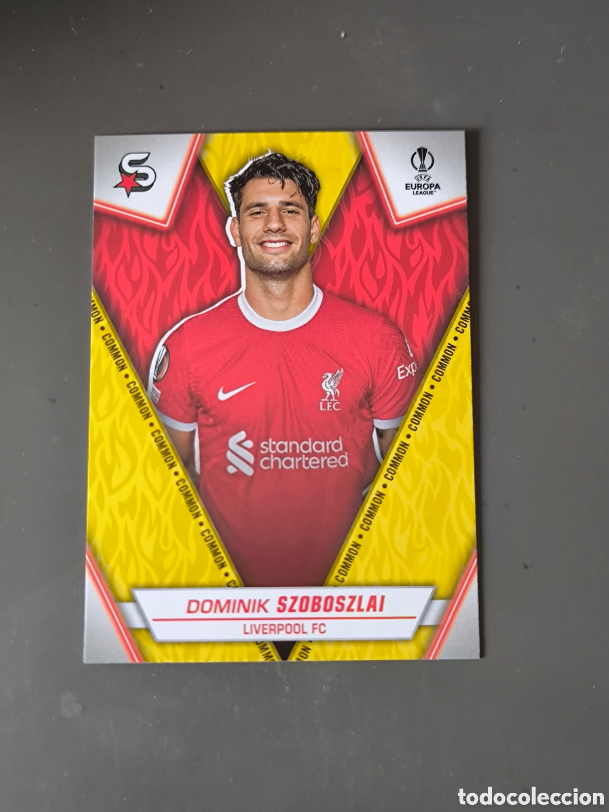 Figurine di Calcio: SZOBOSZLAI 84 Common Liverpool Superstars 2024 Topps