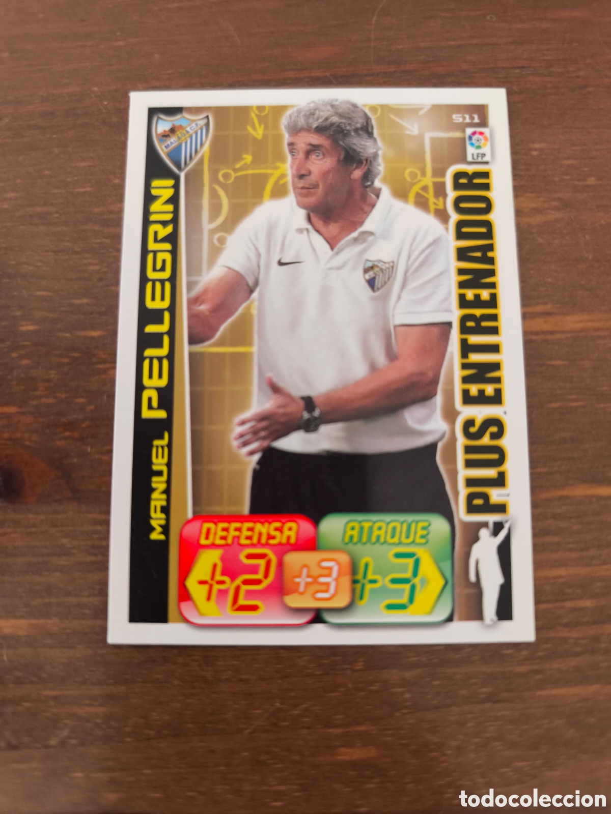 Figurine di Calcio: Pellegrini plus entrenador adrenalyn 12/13