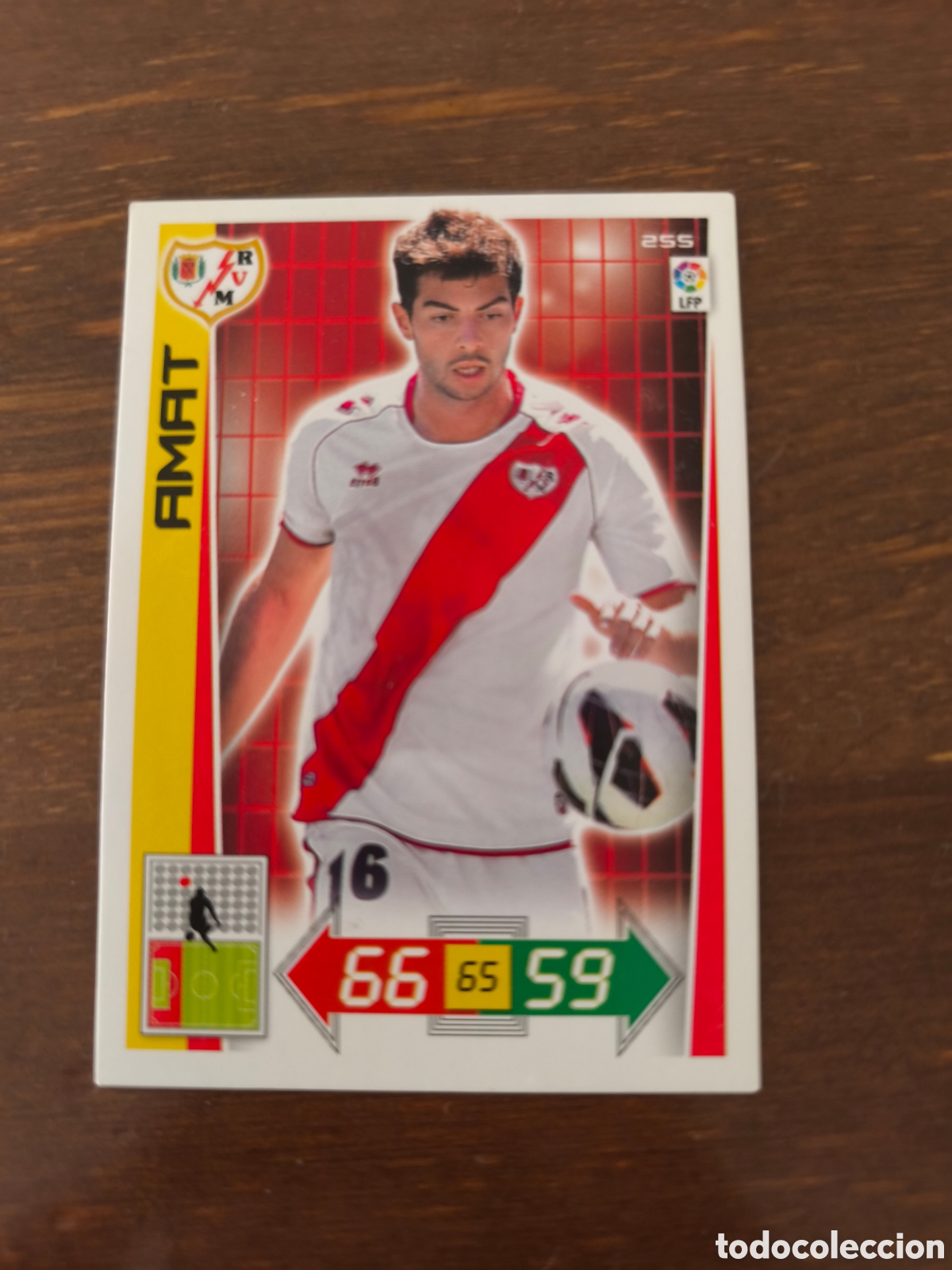 Cromos de f&uacute;tbol: Amat rayo adrenalyn 12/13