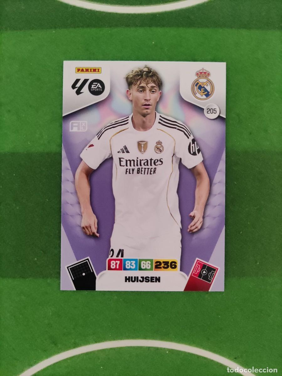 Cromos de f&uacute;tbol: Huijsen 205 Real Madrid Adrenalyn XL 2025/26 25/26