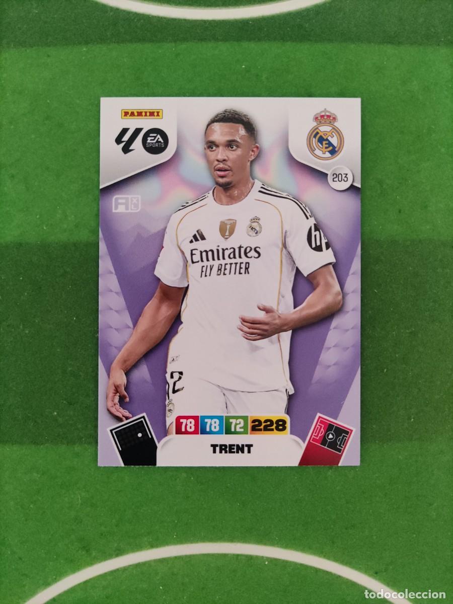 Cromos de f&uacute;tbol: Trent 203 Real Madrid Adrenalyn XL 2025/26 25/26