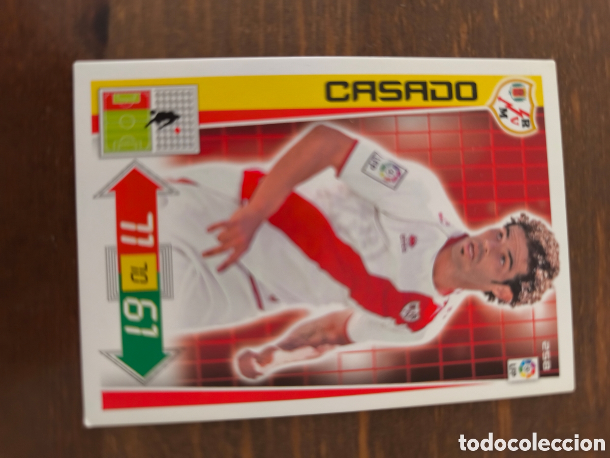 Cromos de f&uacute;tbol: Casado rayo adrenalyn 12/13