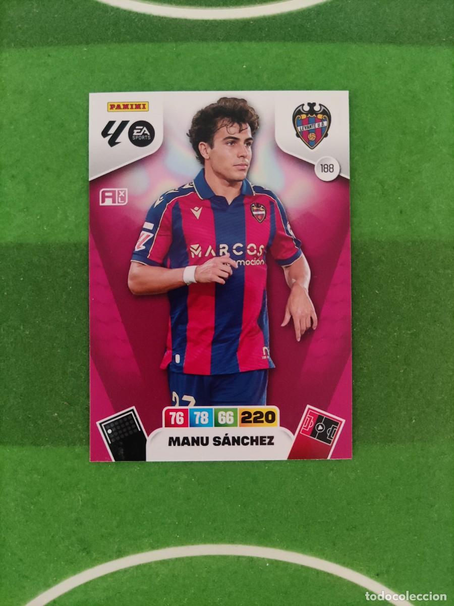 Cromos de f&uacute;tbol: Manu S&aacute;nchez 188 Levante Adrenalyn XL 2025/26 25/26