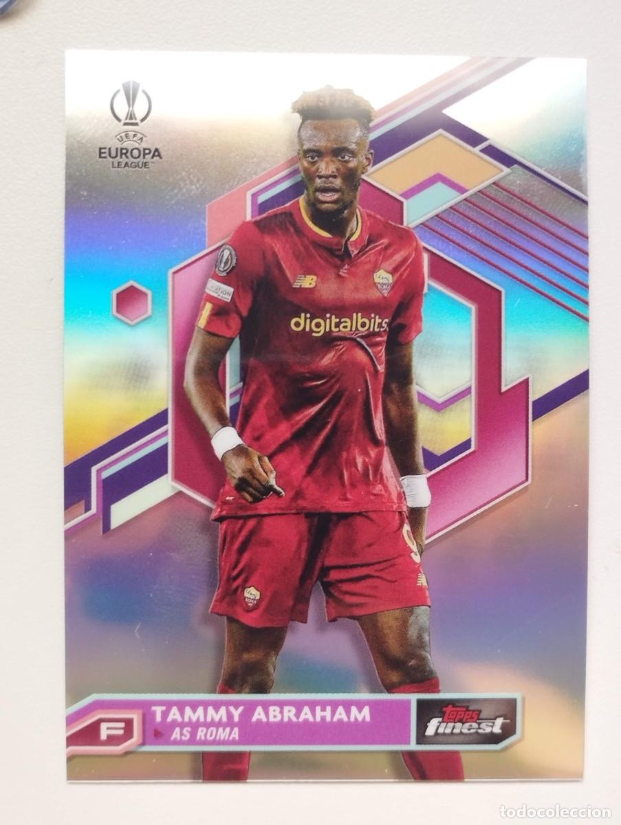 Cromos de f&uacute;tbol: CROMO CARD 106 TAMMY ABRAHAM TOPPS FINEST CHAMPIONS 2022 2023 22 23