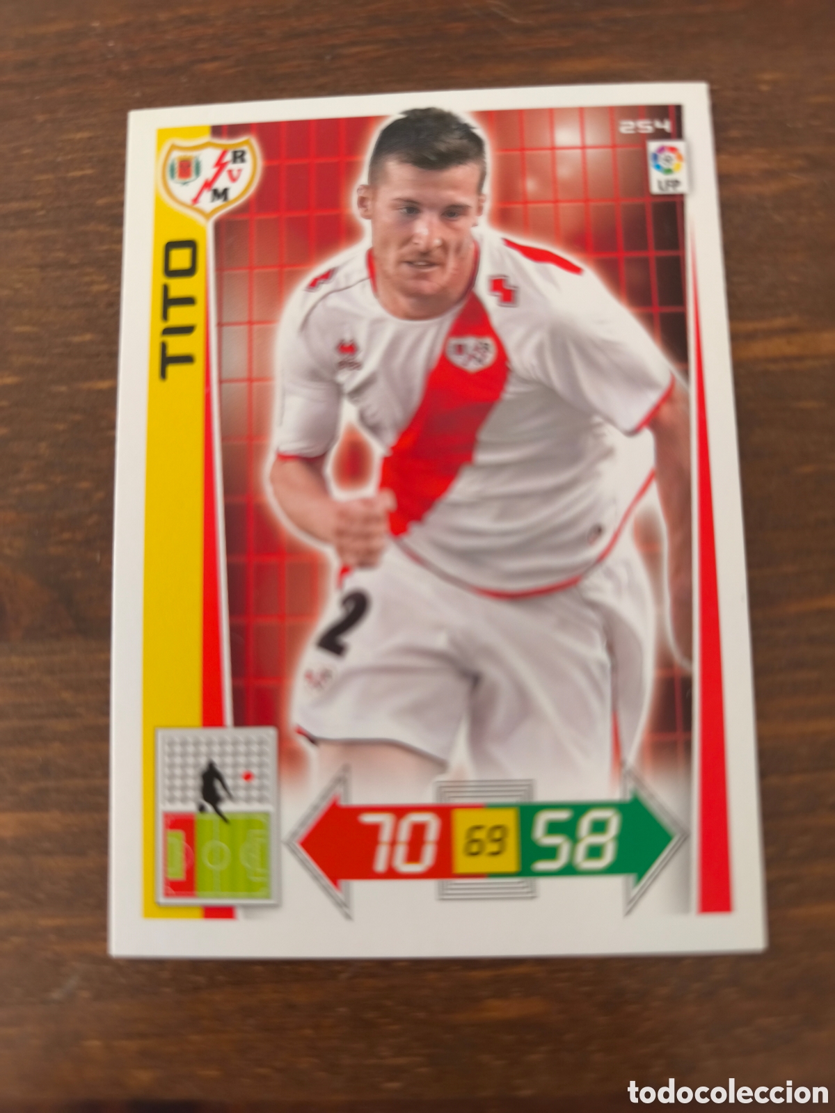 Cromos de f&uacute;tbol: Tito rayo adrenalyn 12/13