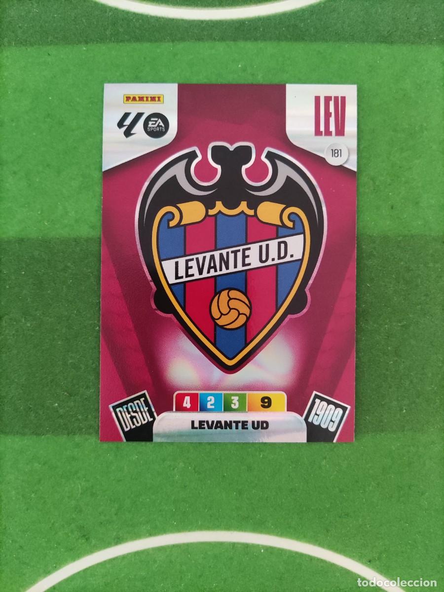 Cromos de f&uacute;tbol: Escudo 181 Levante Adrenalyn XL 2025/26 25/26