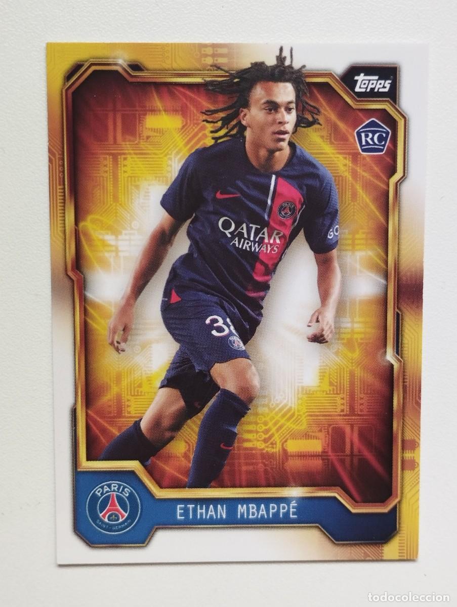 Cromos de f&uacute;tbol: CROMO CARD TOPPS 2022 2023 22 23 PSG ETHAN MBAPPE RC ROOKIE PSGG-2