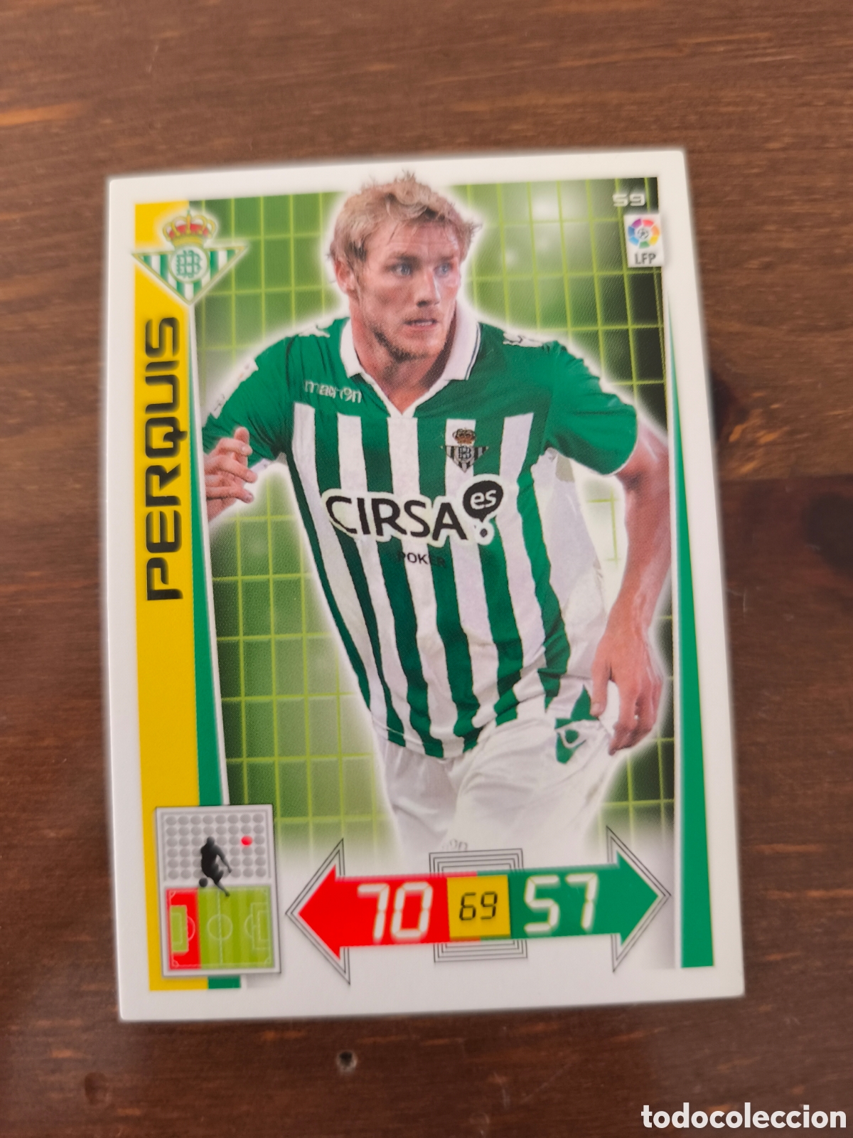 Cromos de f&uacute;tbol: Perquis Betis adrenalyn 12/13
