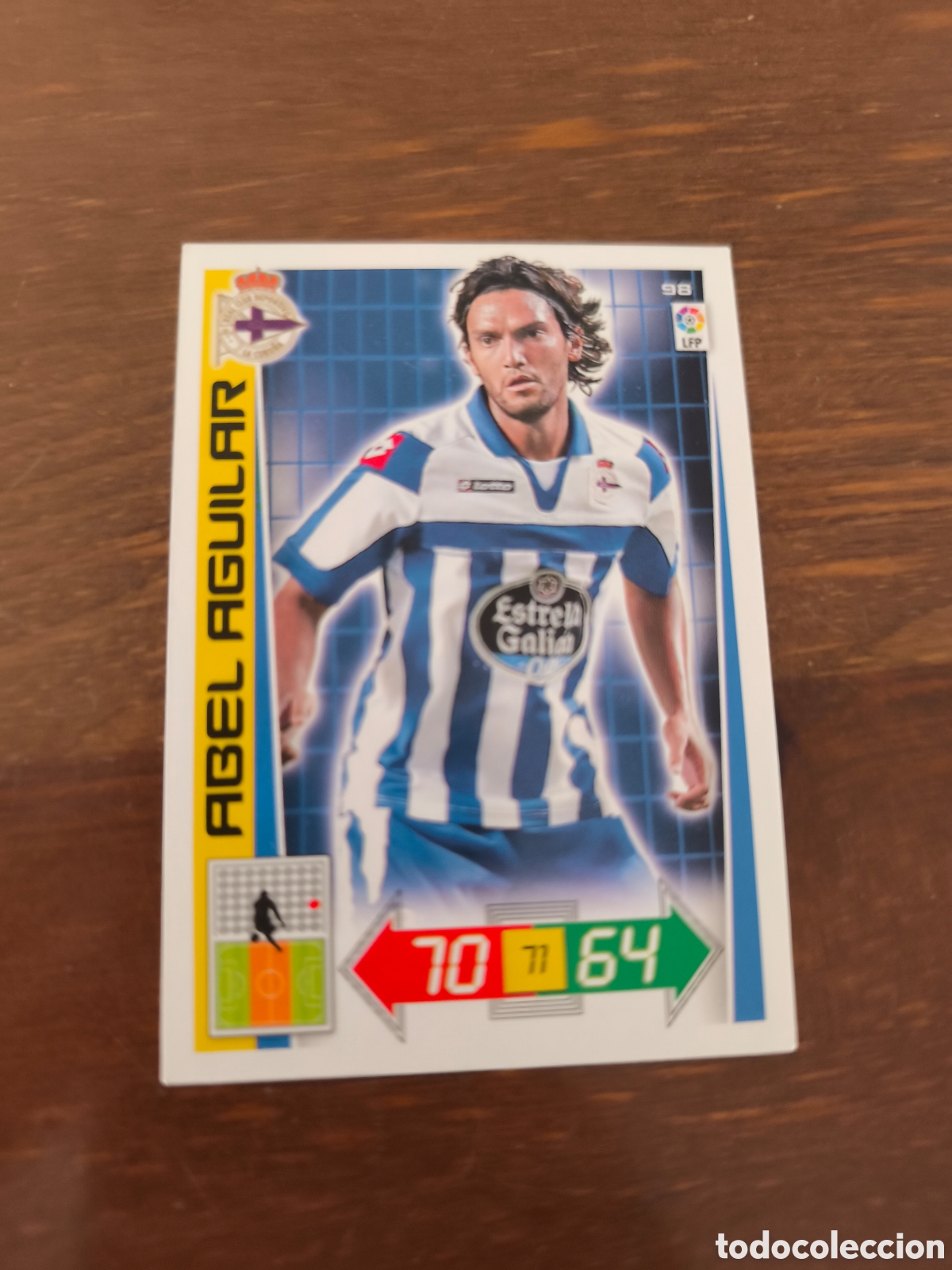 Fu&szlig;ball-Sticker: Abel Aguilar deportivo adrenalyn 12/13