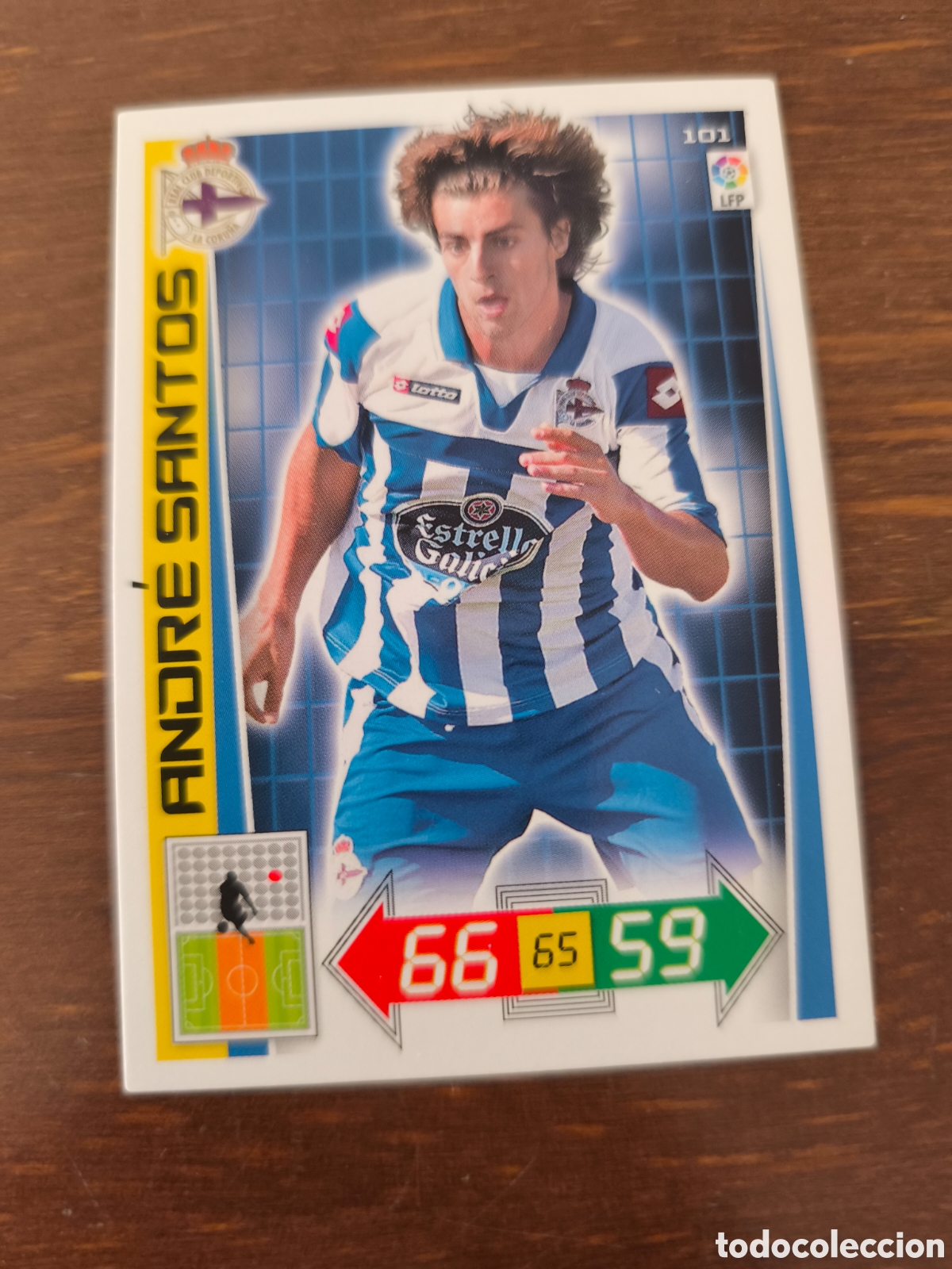 Fu&szlig;ball-Sticker: Andr&eacute; santos deportivo adrenalyn 12/13