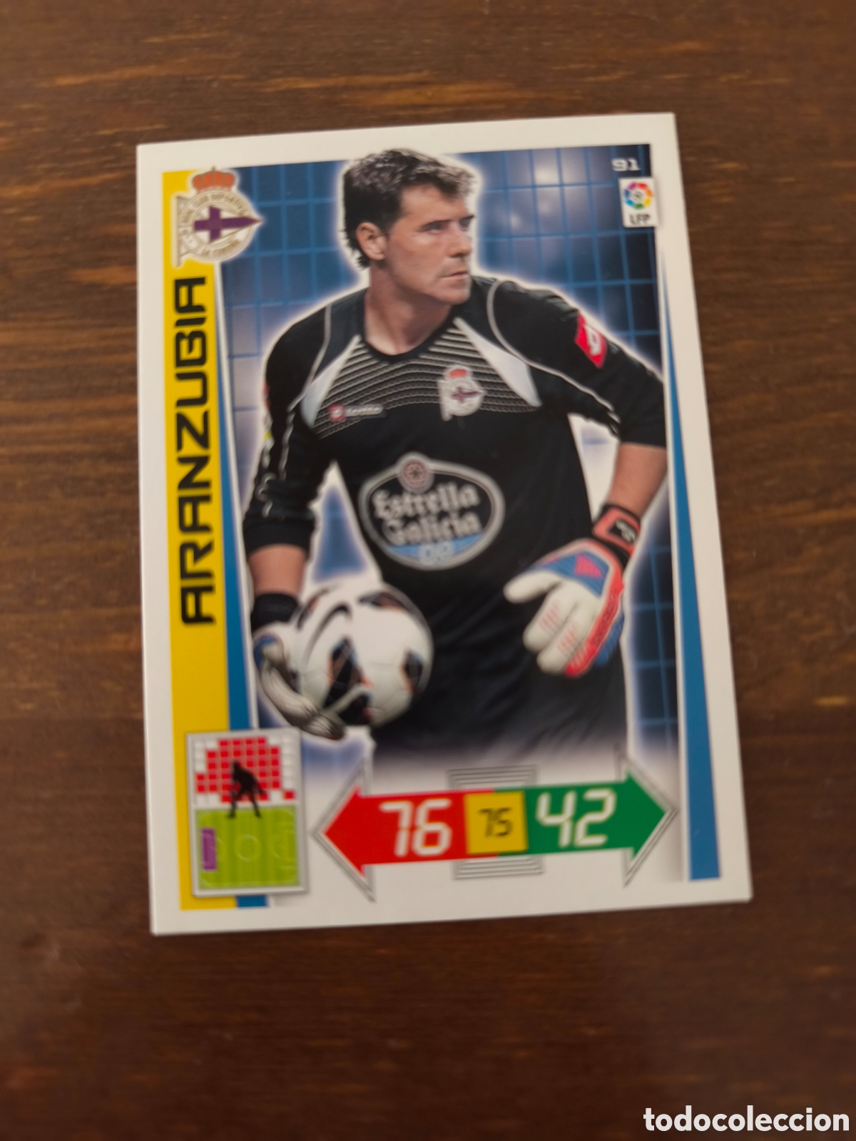 Fu&szlig;ball-Sticker: Aranzubia deportivo adrenalyn 12/13