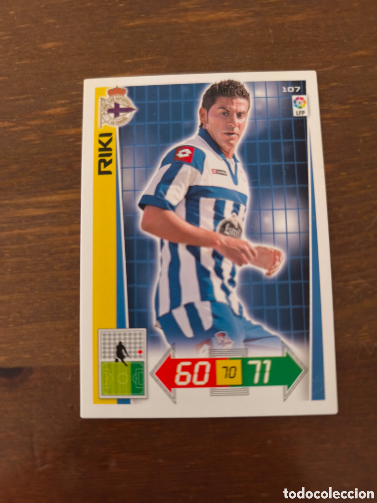 Fu&szlig;ball-Sticker: Riki deportivo adrenalyn 12/13