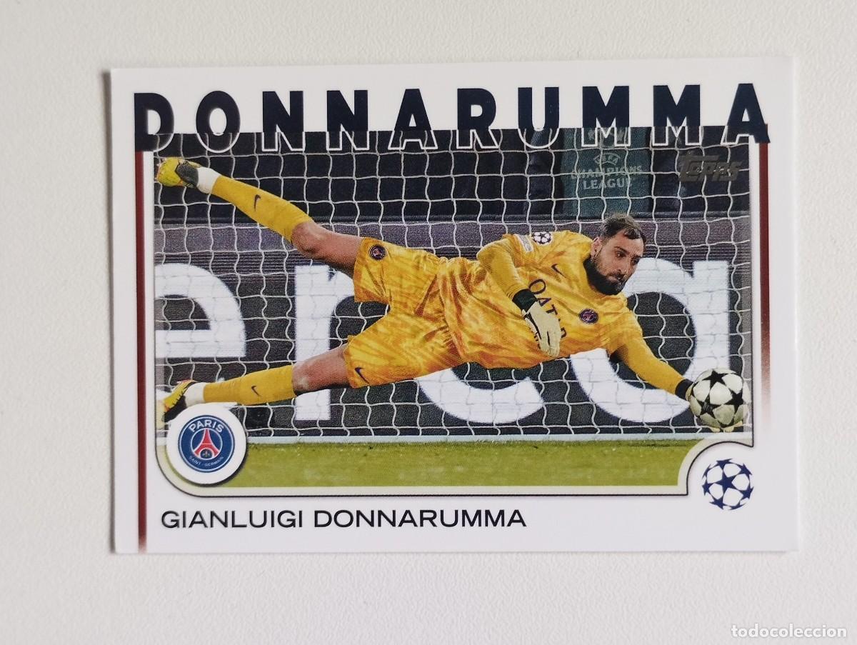 Football Stickers: CROMO CARD TOPPS CHAMPIONS LEAGUE 2024 2025 GIANLUIGI DONNARUMMA 163 PSG
