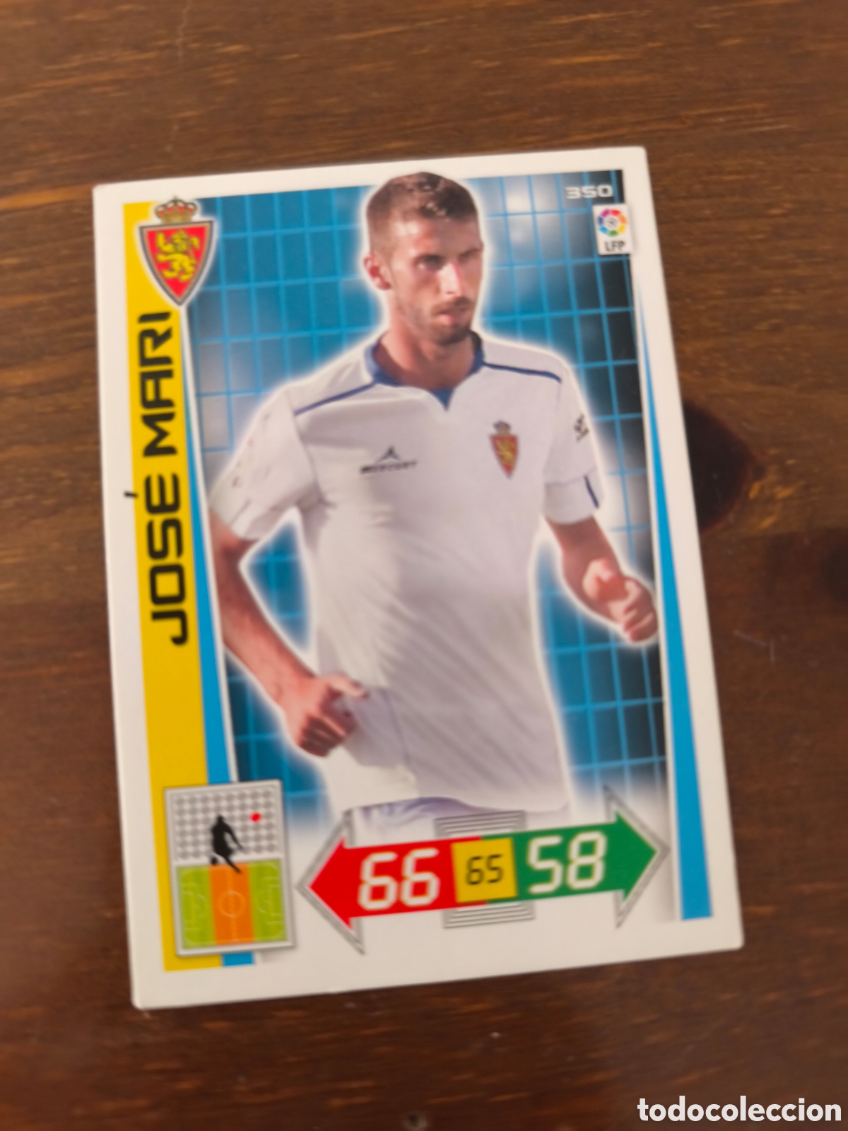 Football Stickers: Jos&eacute; Mari Zaragoza adrenalyn 12/13