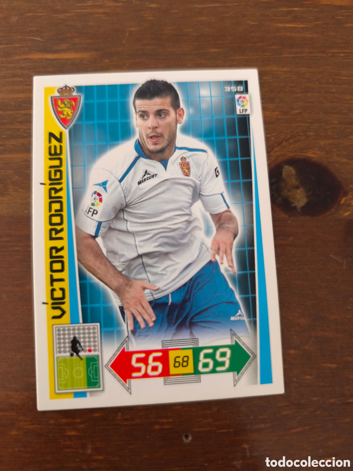 Cartes &agrave; collectionner de Football: V&iacute;ctor Rodr&iacute;guez Zaragoza adrenalyn 12/13